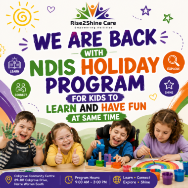 NDIS Holiday Program in Pakenham – Fun, Friendship & Community Participation