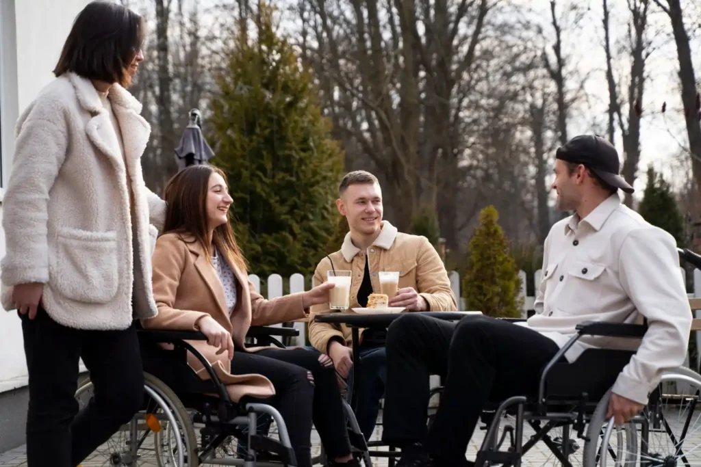 full-shot-happy-disabled-friends-lifestyle